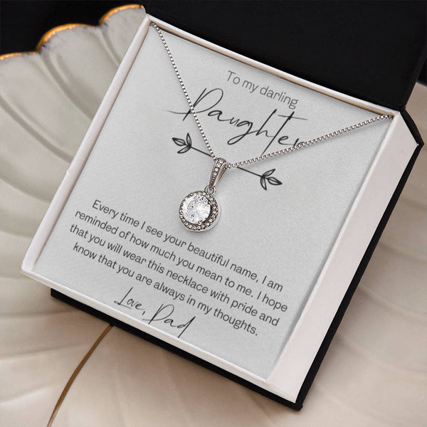 Personalized Loving Birthstone Necklace Custom Necklace for Women