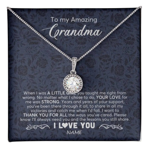 Sweet Grandma's Treasured Necklace: A Gift of Love and Memories Jewelry Treasures