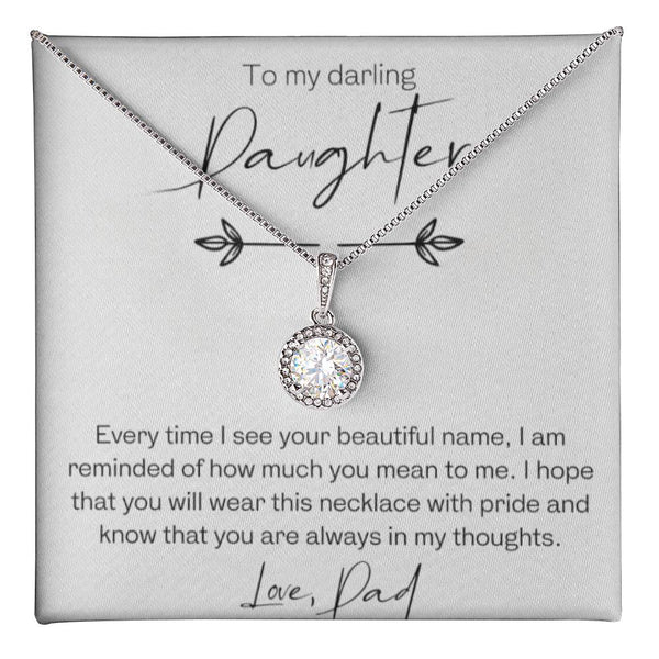 Personalized Loving Birthstone Necklace Custom Necklace for Women