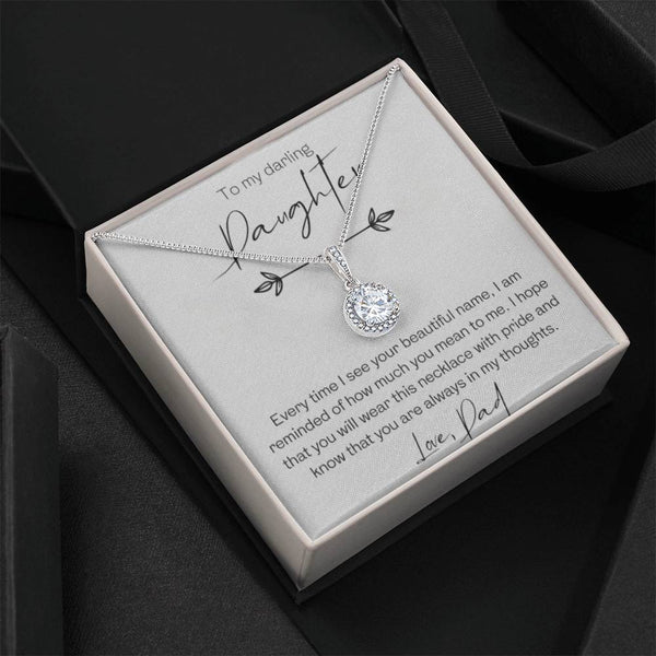 Personalized Loving Birthstone Necklace Custom Necklace for Women