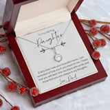Personalized Loving Birthstone Necklace Custom Necklace for Women