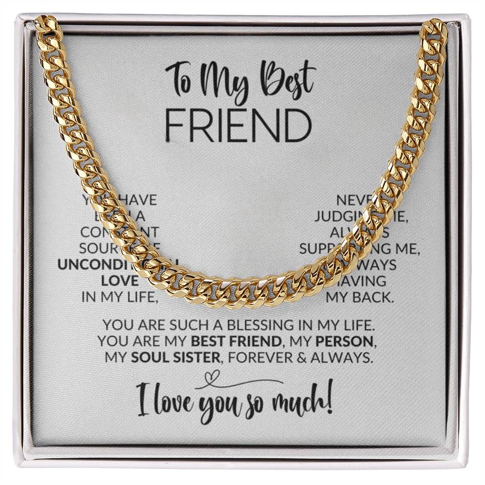 Forever Friends A Necklace for My Best Friend Gift Card & Box Set