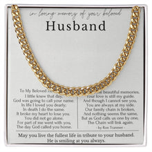 To My Loving Husband: A Necklace of Devotion Jewelry Treasures