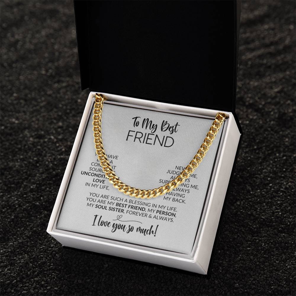 Forever Friends A Necklace for My Best Friend Gift Card & Box Set