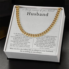 To My Loving Husband: A Necklace of Devotion Jewelry Treasures