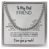 Forever Friends A Necklace for My Best Friend Gift Card & Box Set