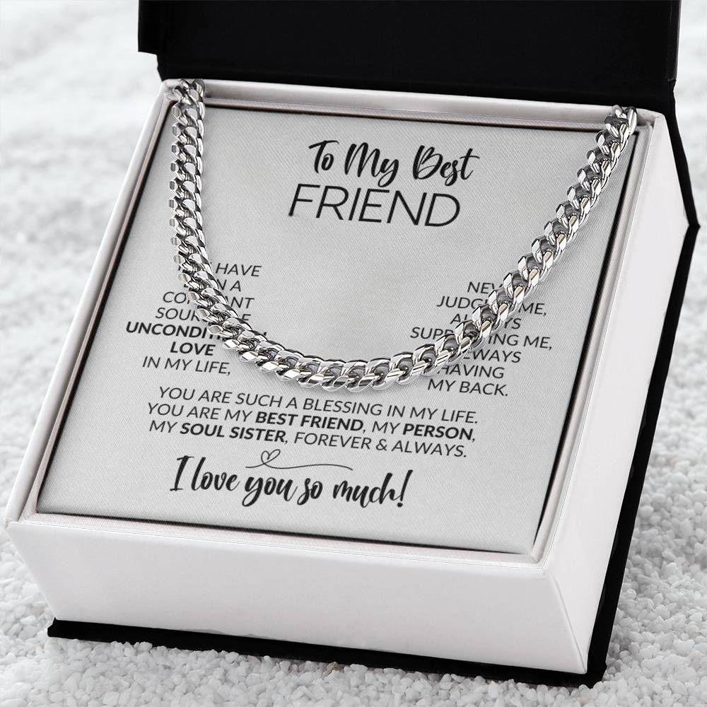 Forever Friends A Necklace for My Best Friend Gift Card & Box Set