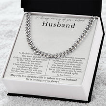 To My Loving Husband: A Necklace of Devotion Jewelry Treasures