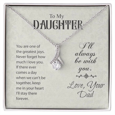 My Sunshine: Beautiful Necklace for Daughter Jewelry Treasures