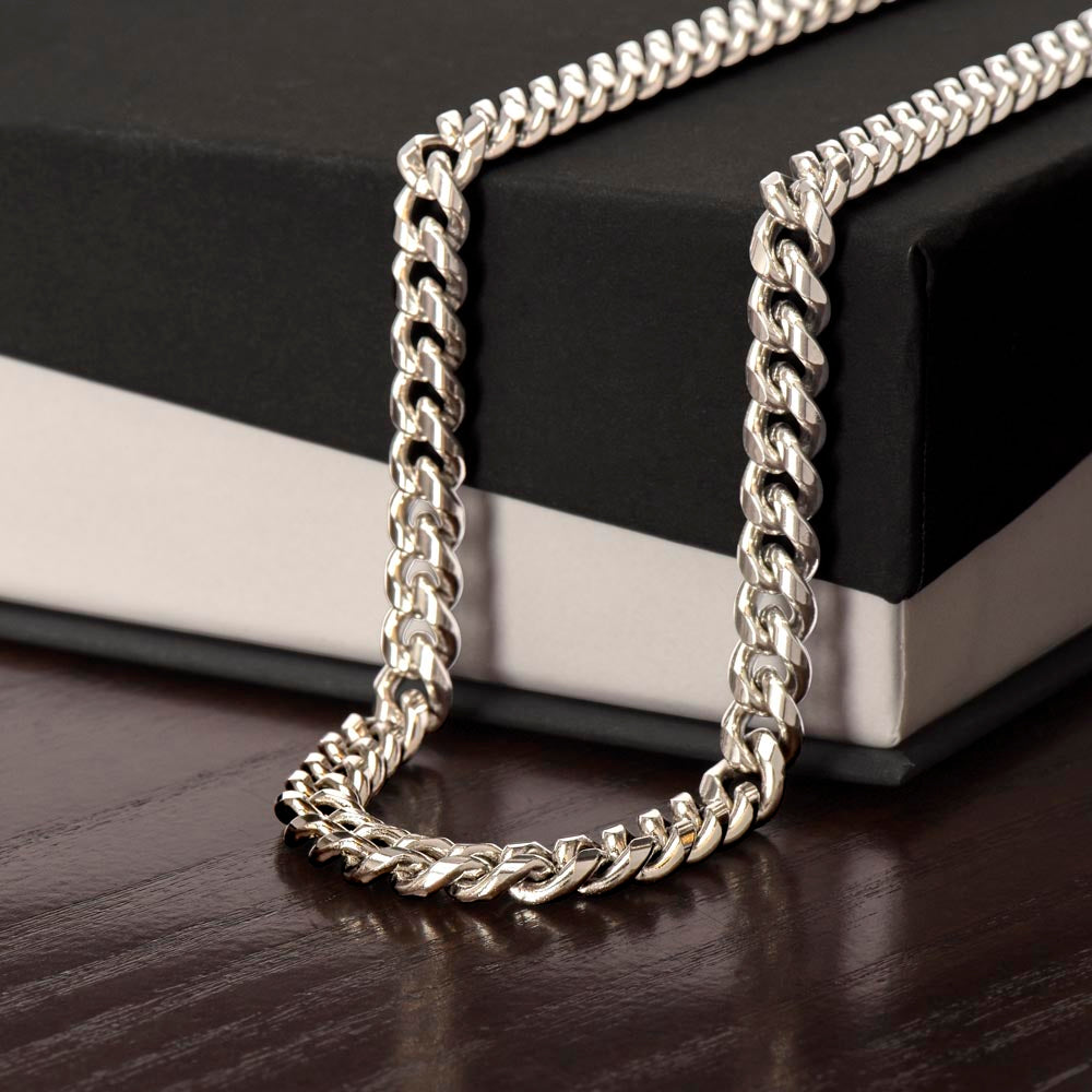 Cuban Link Chain For Son/Boyfriend