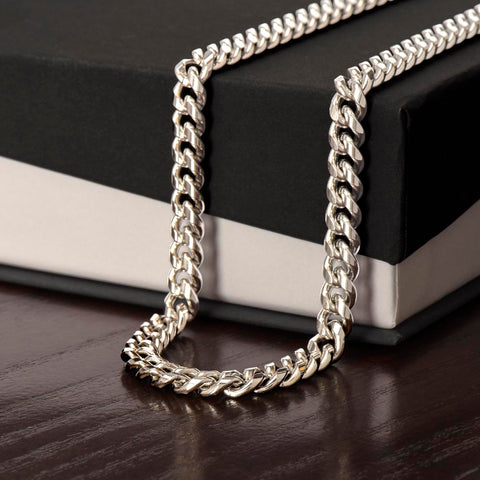 Cuban Link Chain For Son/Boyfriend