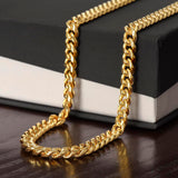 Cuban Link Chain For Son/Boyfriend