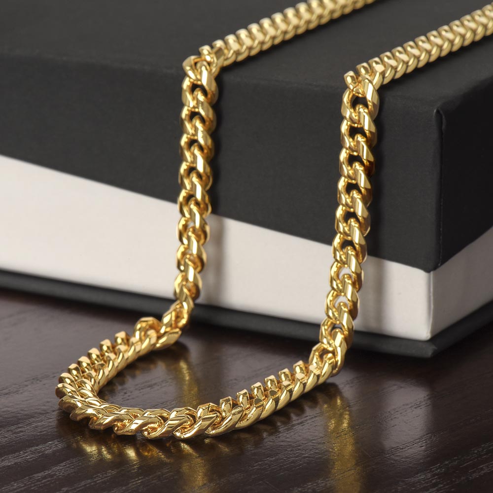 Cuban Link Chain For Son/Boyfriend