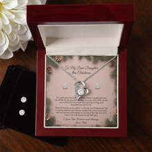 Forever Love Necklace as a Christmas gift from a Dad to his Daughter.