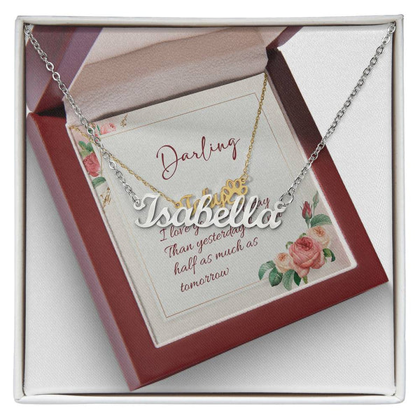 Elegant Love Necklace for Your Wife Perfect Anniversary Gift for Wife