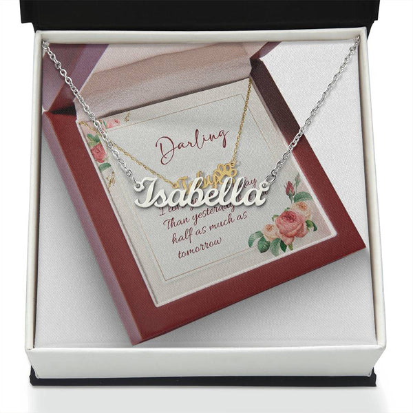 Elegant Love Necklace for Your Wife Perfect Anniversary Gift for Wife