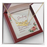 Elegant Love Necklace for Your Wife Perfect Anniversary Gift for Wife
