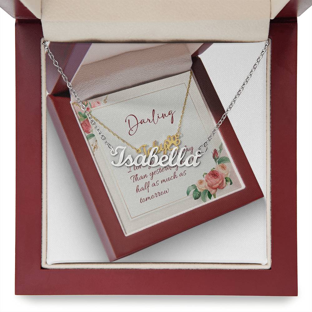 Elegant Love Necklace for Your Wife Perfect Anniversary Gift for Wife