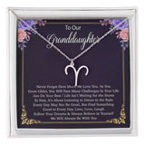 Granddaughter's Charm A Necklace of Love and Affection for Daughter