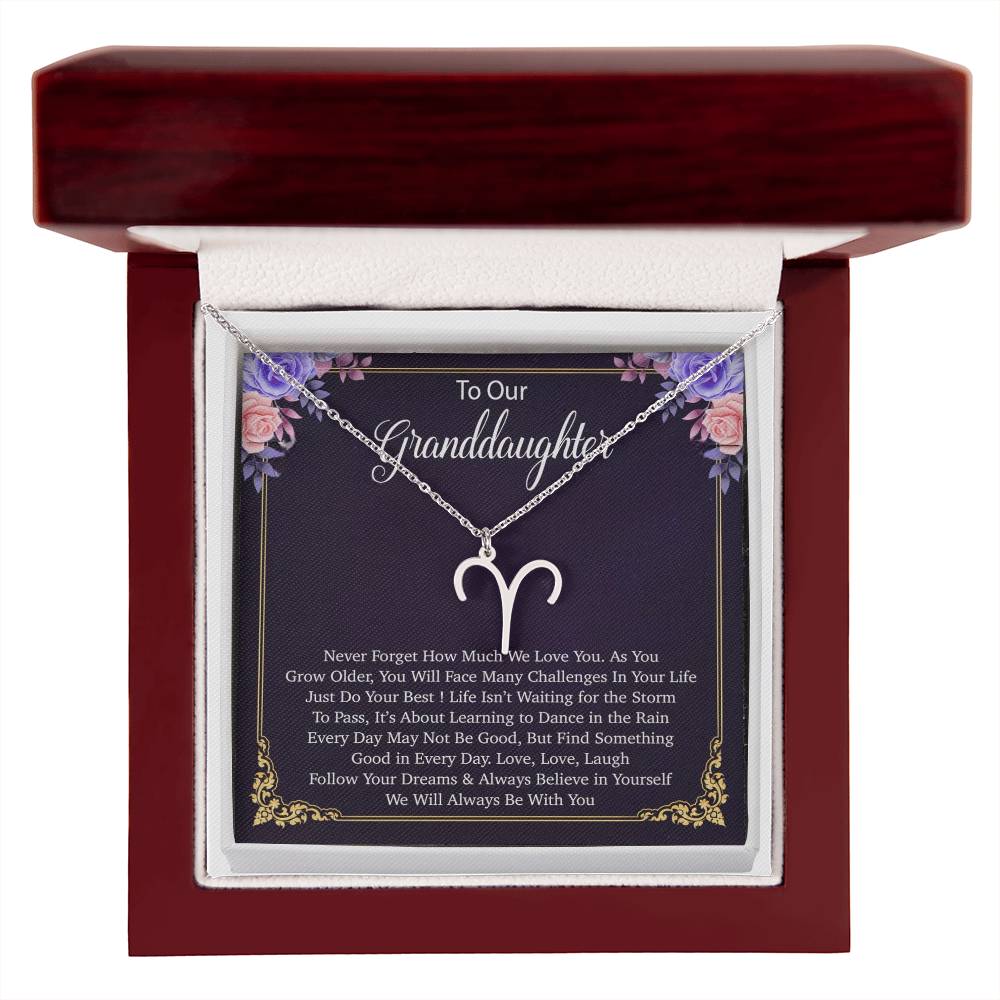 Granddaughter's Charm A Necklace of Love and Affection for Daughter