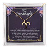 Granddaughter's Charm A Necklace of Love and Affection for Daughter