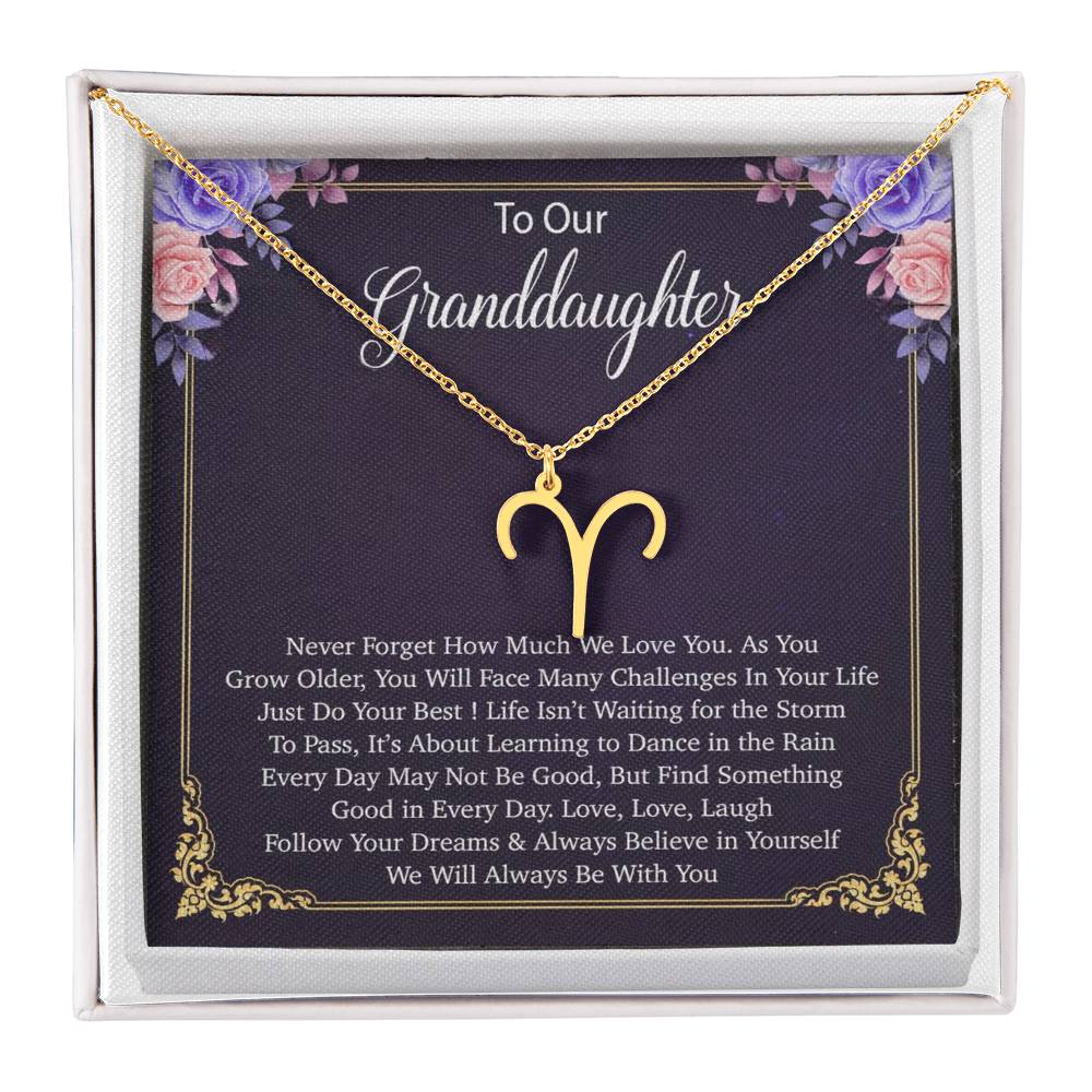 Granddaughter's Charm A Necklace of Love and Affection for Daughter