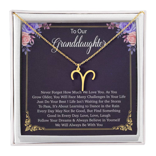 Granddaughter's Charm A Necklace of Love and Affection for Daughter