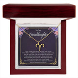 Granddaughter's Charm A Necklace of Love and Affection for Daughter