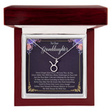 Granddaughter's Charm A Necklace of Love and Affection for Daughter