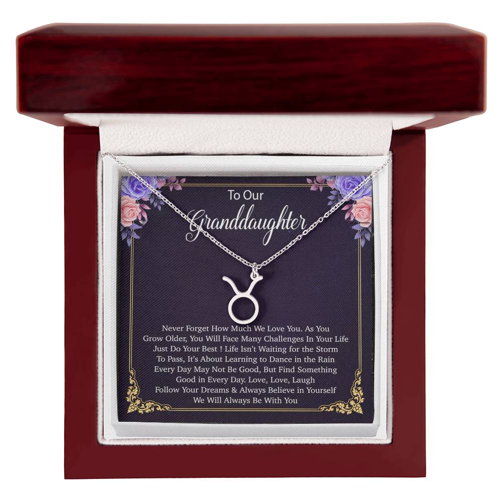 Granddaughter's Charm A Necklace of Love and Affection for Daughter