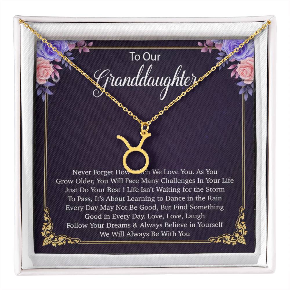 Granddaughter's Charm A Necklace of Love and Affection for Daughter