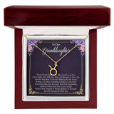 Granddaughter's Charm A Necklace of Love and Affection for Daughter
