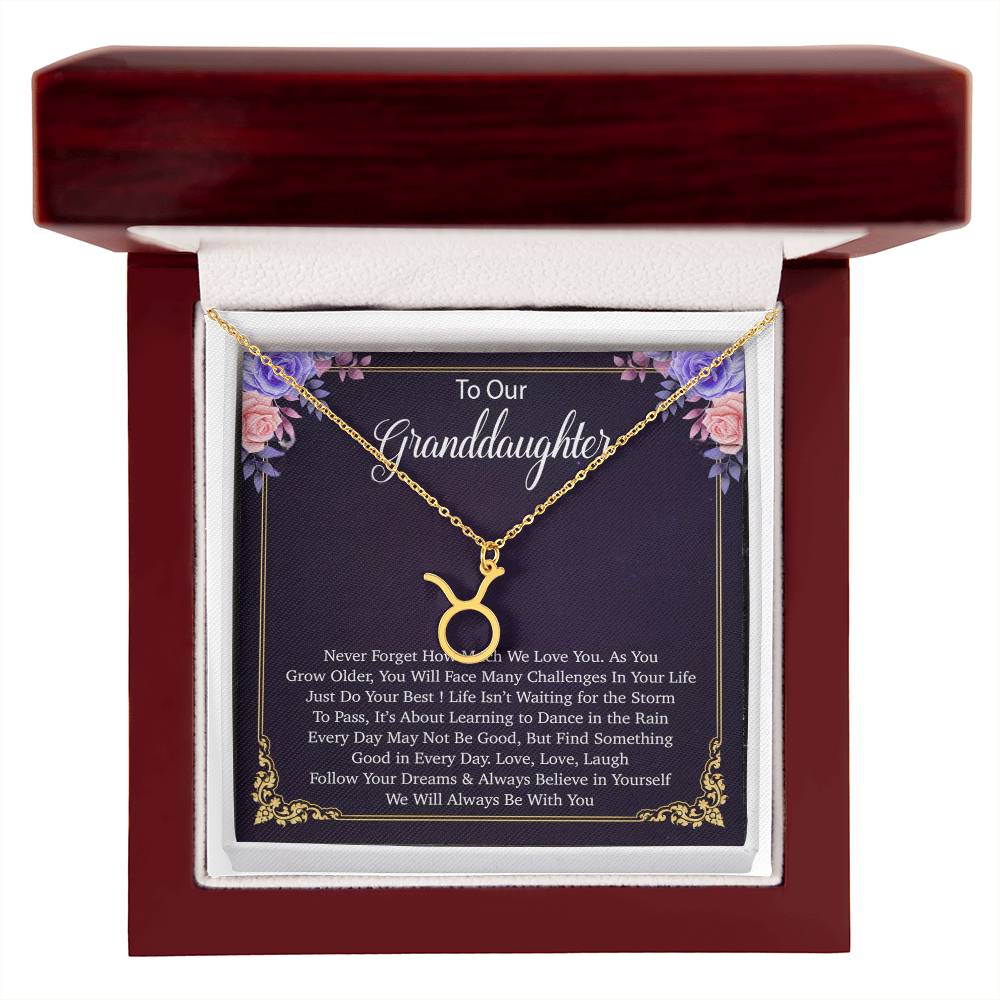 Granddaughter's Charm A Necklace of Love and Affection for Daughter