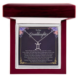 Granddaughter's Charm: A Necklace of Love and Affection Jewelry Treasures