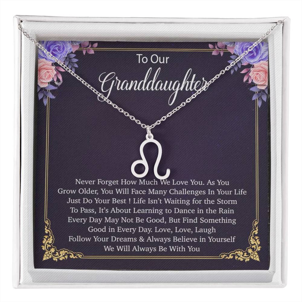 Granddaughter's Charm: A Necklace of Love and Affection Jewelry Treasures