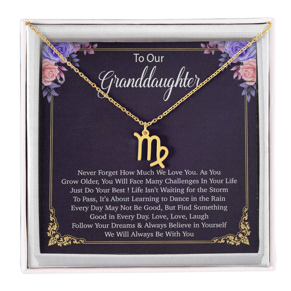 Granddaughter's Charm: A Necklace of Love and Affection Jewelry Treasures