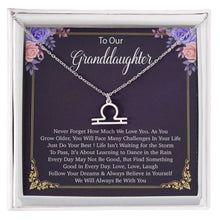 Granddaughter's Charm: A Necklace of Love and Affection Jewelry Treasures