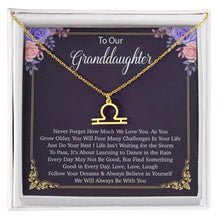 Granddaughter's Charm: A Necklace of Love and Affection Jewelry Treasures