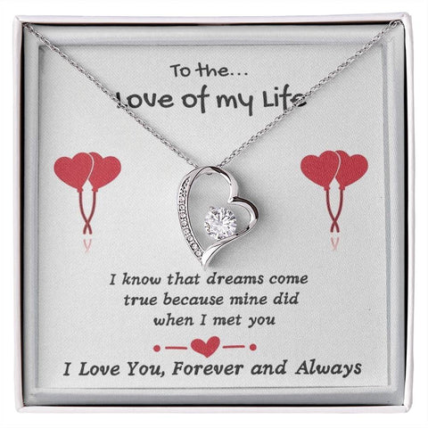 Forever Yours: Sweet and Lovely Wife Necklace Jewelry Treasures