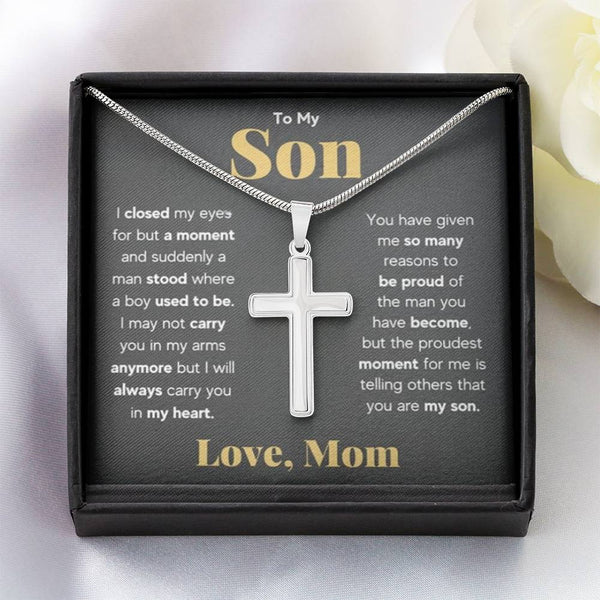 To My Son Necklace: A Symbol of Eternal Love Jewelry Treasures