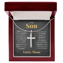 To My Son Necklace: A Symbol of Eternal Love Jewelry Treasures