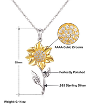 Sunflower Necklace Jewelry Treasures