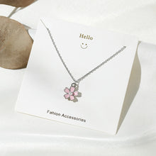 Personalized 1 Piece Cross Heart Shape Flower Alloy Necklace for Women