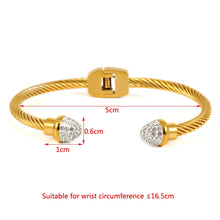 Simple Style Commute Solid Color Stainless Steel Bangle In Bulk