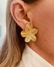 Jewelry INS Style Flower Butterfly 304 Stainless Steel Turquoise 18K Gold Plated Plating Inlay Rings Earrings