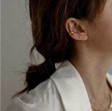 1 Piece Simple Style Classic Style C Shape Solid Color Polishing Plating 304 Stainless Steel 18K Gold Plated Ear Cuffs