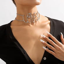 Jewelry Modern Style Letter Alloy Iron Choker