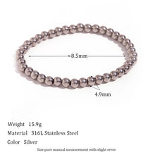 Fashion Round 304 Stainless Steel 18K Gold Plated Bracelets In Bulk