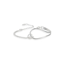 Sterling Silver Bracelets Casual Cute Simple Style Bracelets for Women