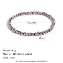 Fashion Round 304 Stainless Steel 18K Gold Plated Bracelets In Bulk